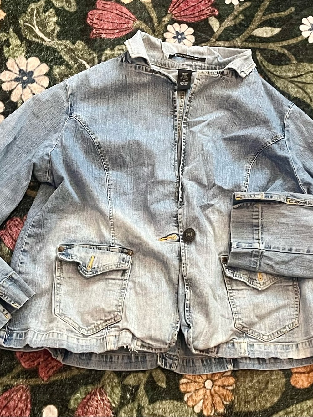 Pierre Cardin Light Blue Denim Jacket